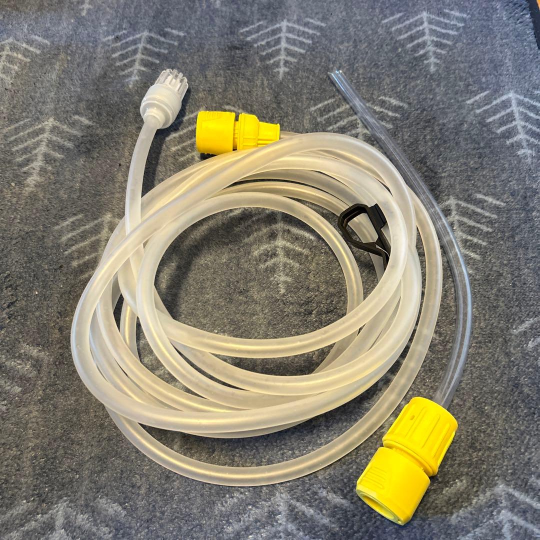 KARCHER 高圧洗浄機本体とホース