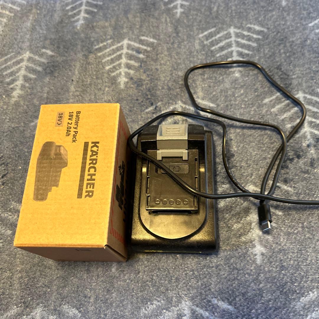 KARCHER 高圧洗浄機本体とホース