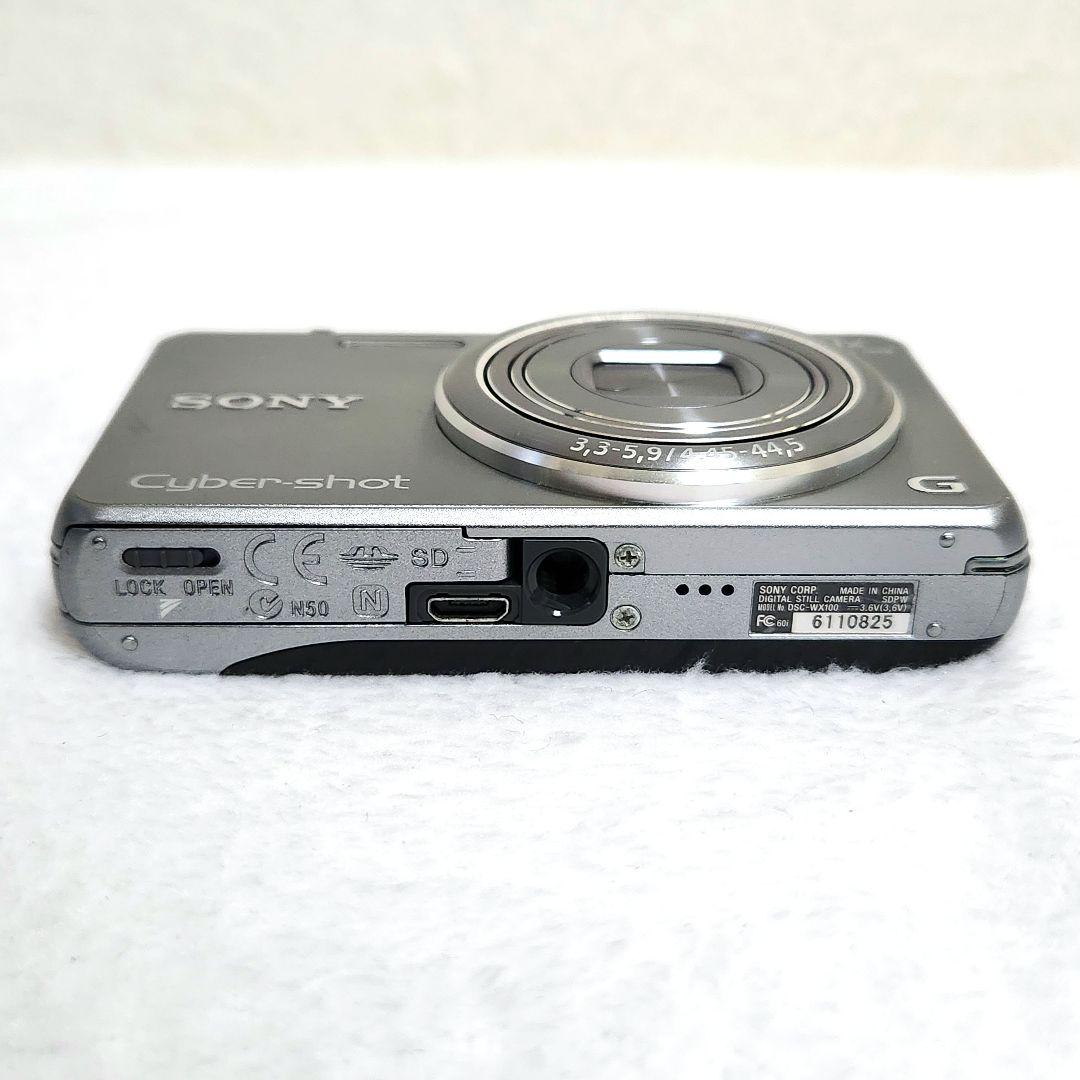 【美品】 SONY Cyber Shot DSC WX100 デジカメ 動作品