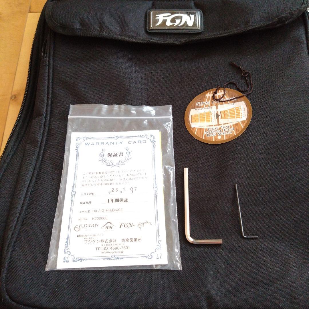 ギター FUJIGEN Boundary Iliad BIL2-G-HH BLACK