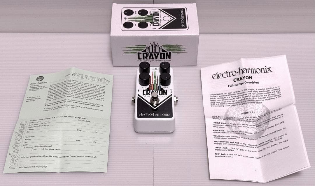 electro-harmonix CRAYON ギターエフェクター