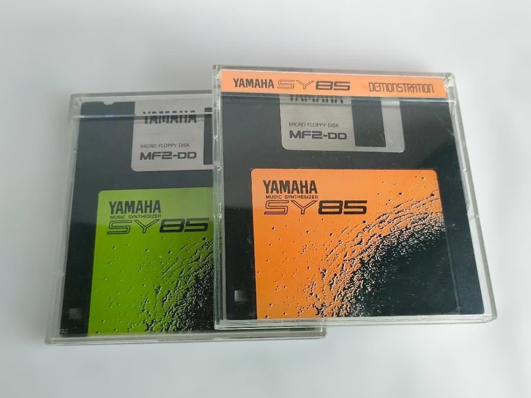 ヤマハSY85 フロッピーディスク＆メモリーカード　YAMAHA