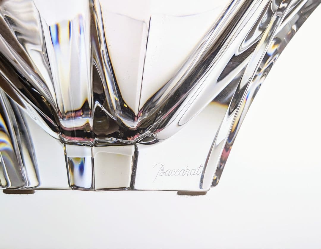バカラ　ブーケ　スクエアボウル　baccarat