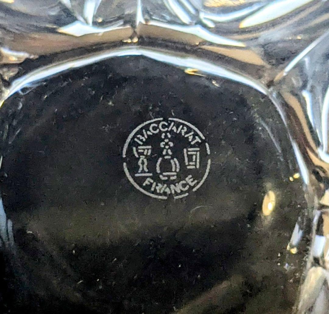 バカラ　ブーケ　スクエアボウル　baccarat