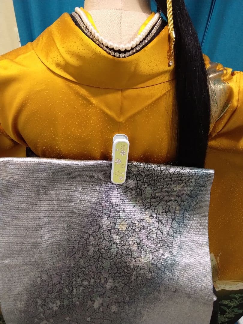 【専用】振袖フルセット、正絹振袖成人式、半襟重ね衿、帯揚げ帯締め、袋帯、長襦袢⑩