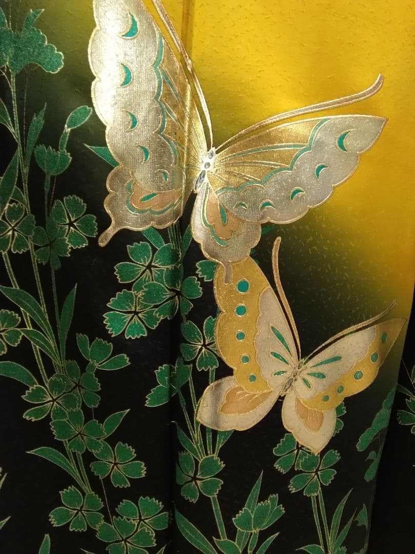 【専用】振袖フルセット、正絹振袖成人式、半襟重ね衿、帯揚げ帯締め、袋帯、長襦袢⑩