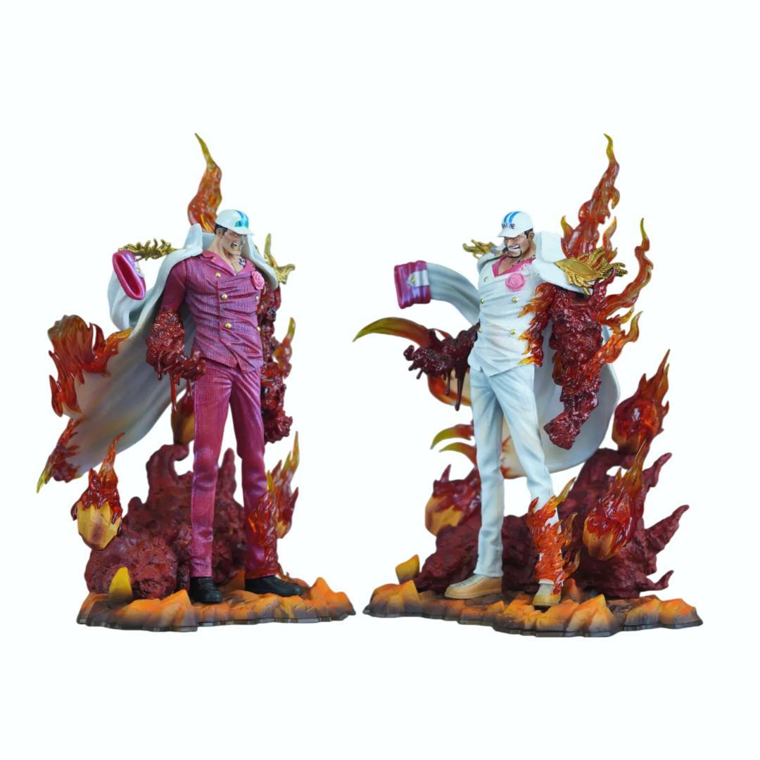 ワンピース　海軍元帥　赤犬（白）　34cm　ガレージキット　フィギュア　海外限定