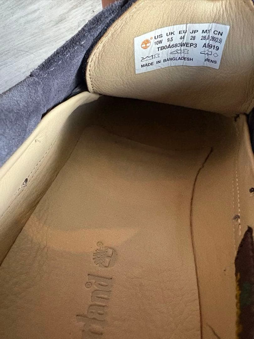 24ss ティンバーランド 3eye クラシックラグ 28.0 インディゴ