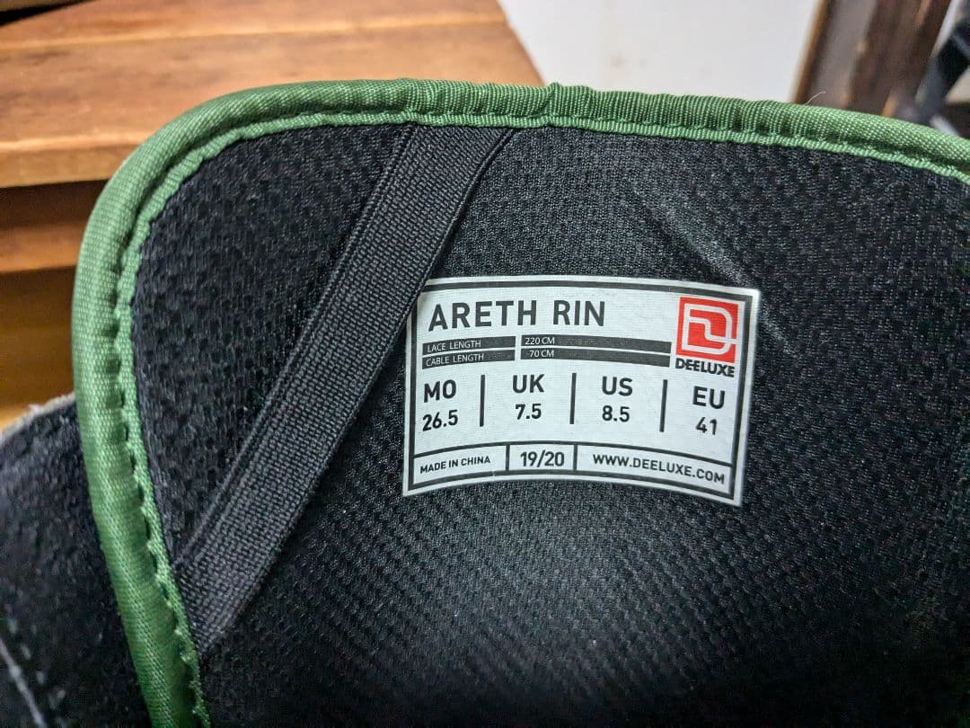 DEELUXE ARETH RIN アースリン 26.5 中古品