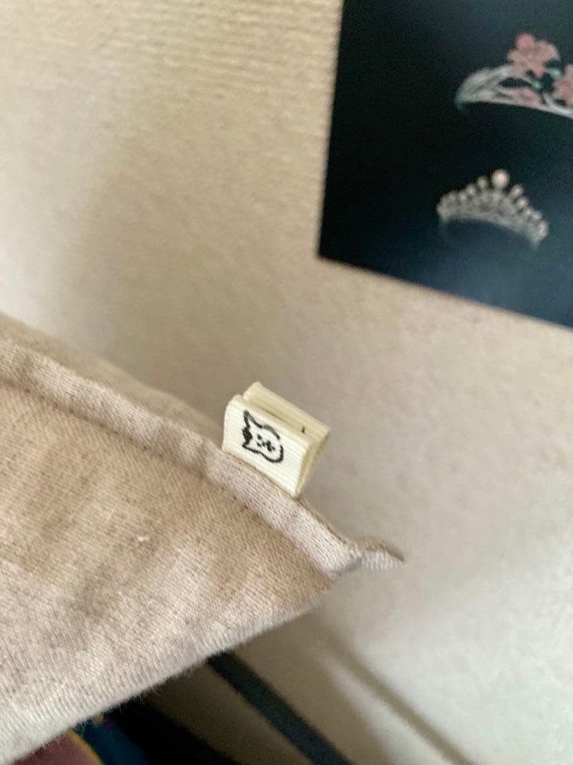 Coral＆Tusk 刺繍 猫村さん クッションカバー コーラルアンドタスク