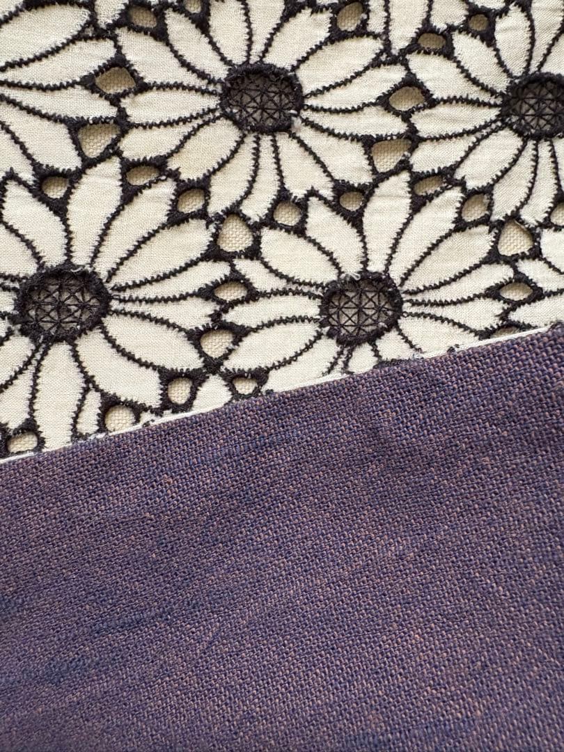 キモノモダン　レース半幅帯