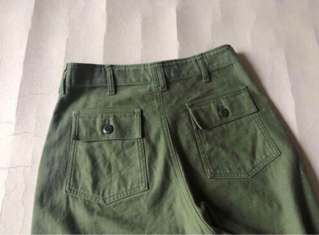 ビームス取扱♪ザシンゾーン上質コットン100%定番名品ベイカーパンツ♪