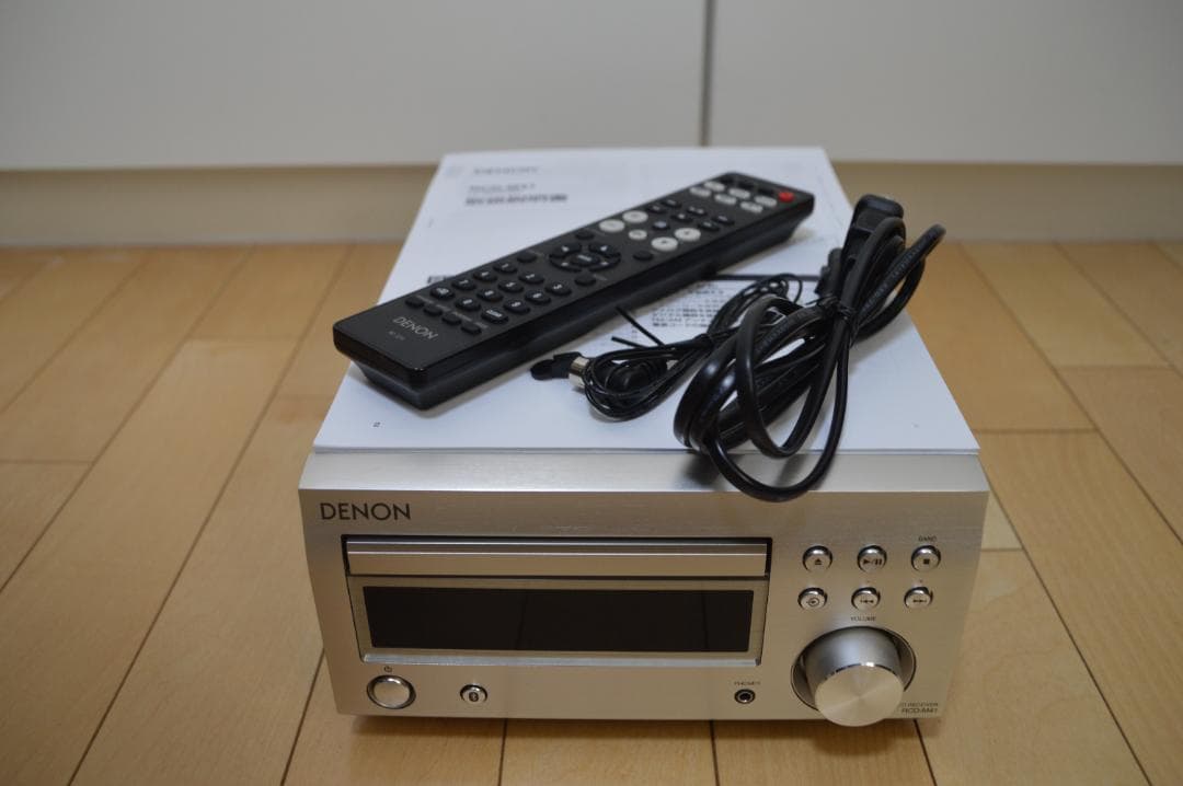 DENON AVアンプ シルバー　　【２０２２年製 】