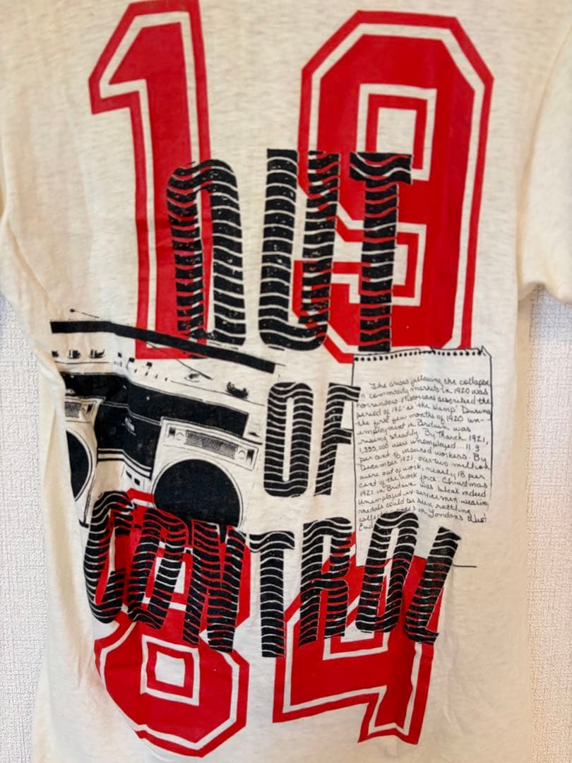 THE CLASH 1984 OUTOFCONTROL Tシャツ