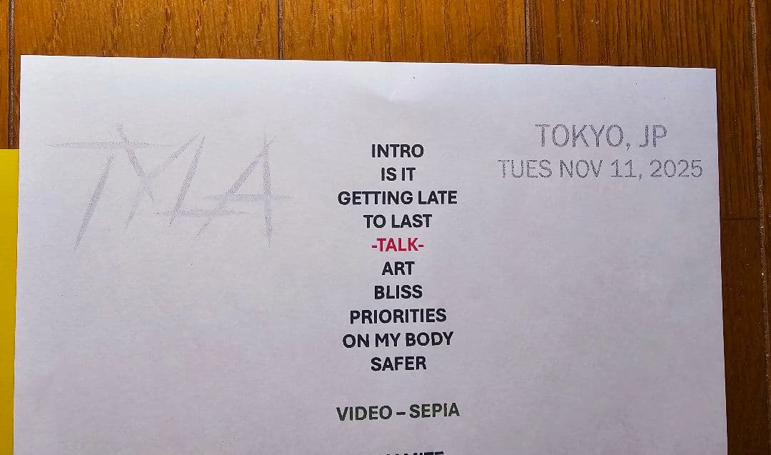 【会場限定販売】TYLA ロゴ刺繍 ダメージ加工　キャップ 黒　オマケ付き