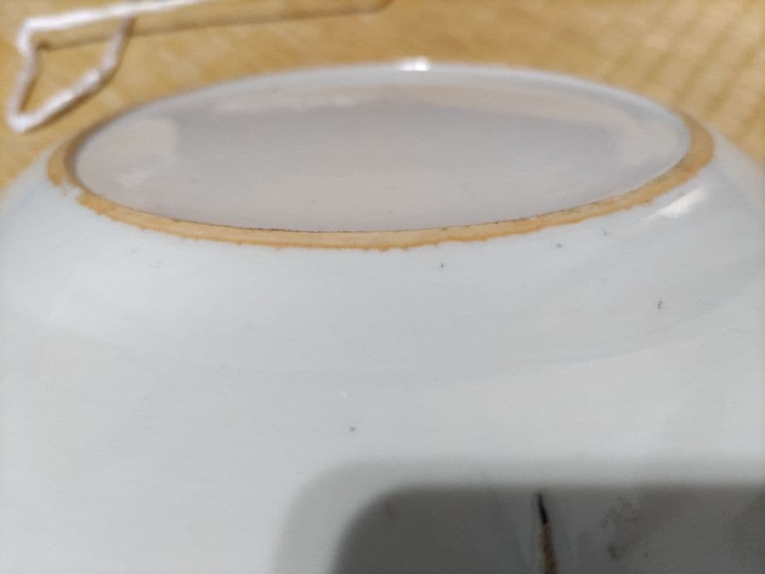 珍！　新渡　チャイニーズ　8寸皿　伊万里・古染付・デルフト写し　中国製