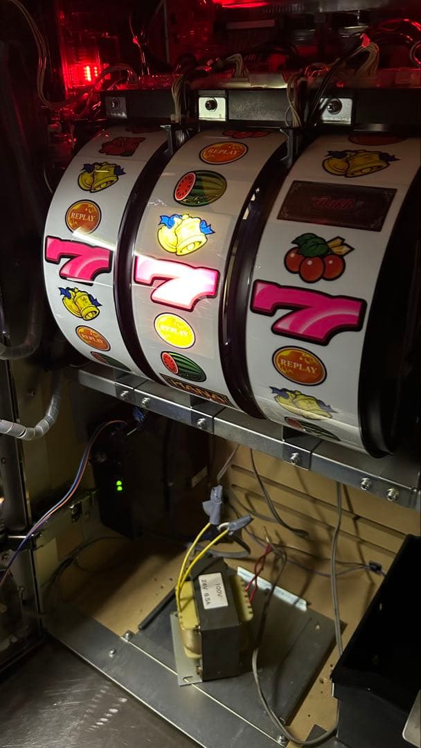 パチスロ実機 グレートキングハナハナ 家庭用電源 不要機仕様 訳あり