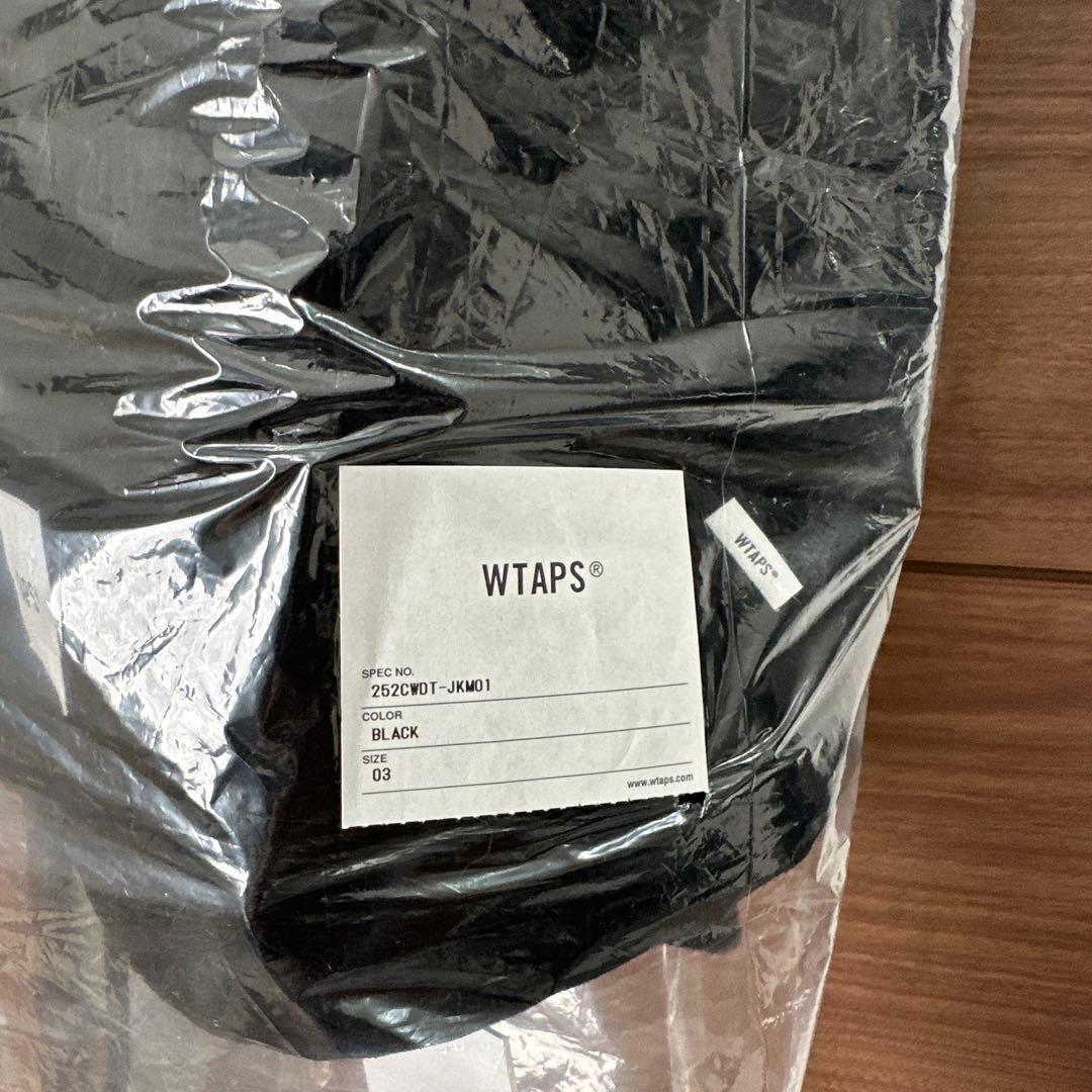 25AW WTAPS CHIEF JACKET SYNTHETIC黒 L新品