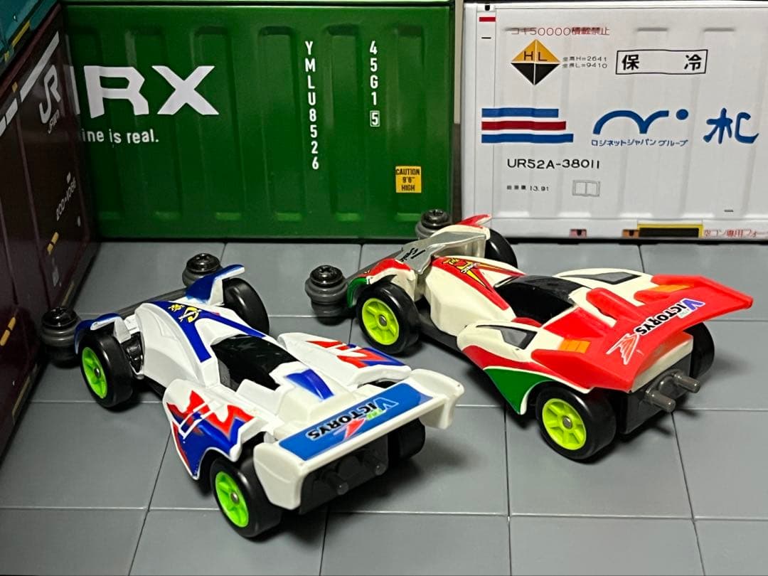 キャラトミカ 爆速兄弟レッツ&ゴー‼︎ WGP TRF ビクトリーズ+1セット