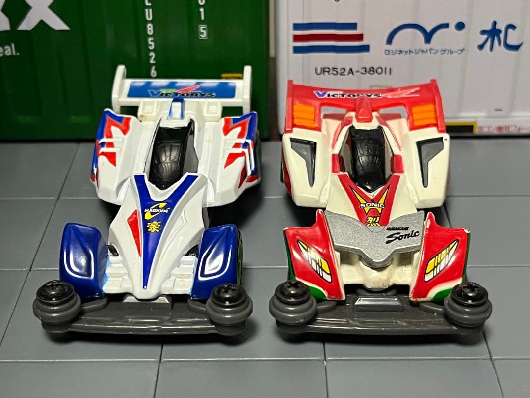 キャラトミカ 爆速兄弟レッツ&ゴー‼︎ WGP TRF ビクトリーズ+1セット