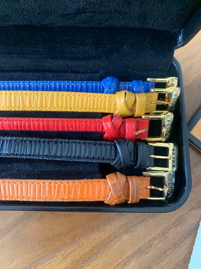 【FENDI】フェンディ　チェンジベルト 替えベルトのみ 5色 腕時計