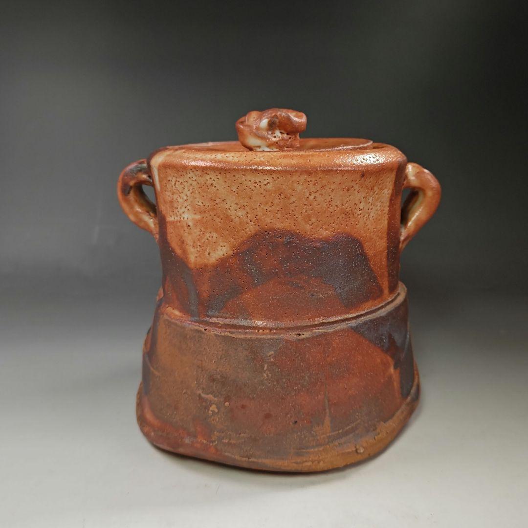 イ372 水指『養心窯元　樋口雅之作』『志野水指　共箱』茶道具