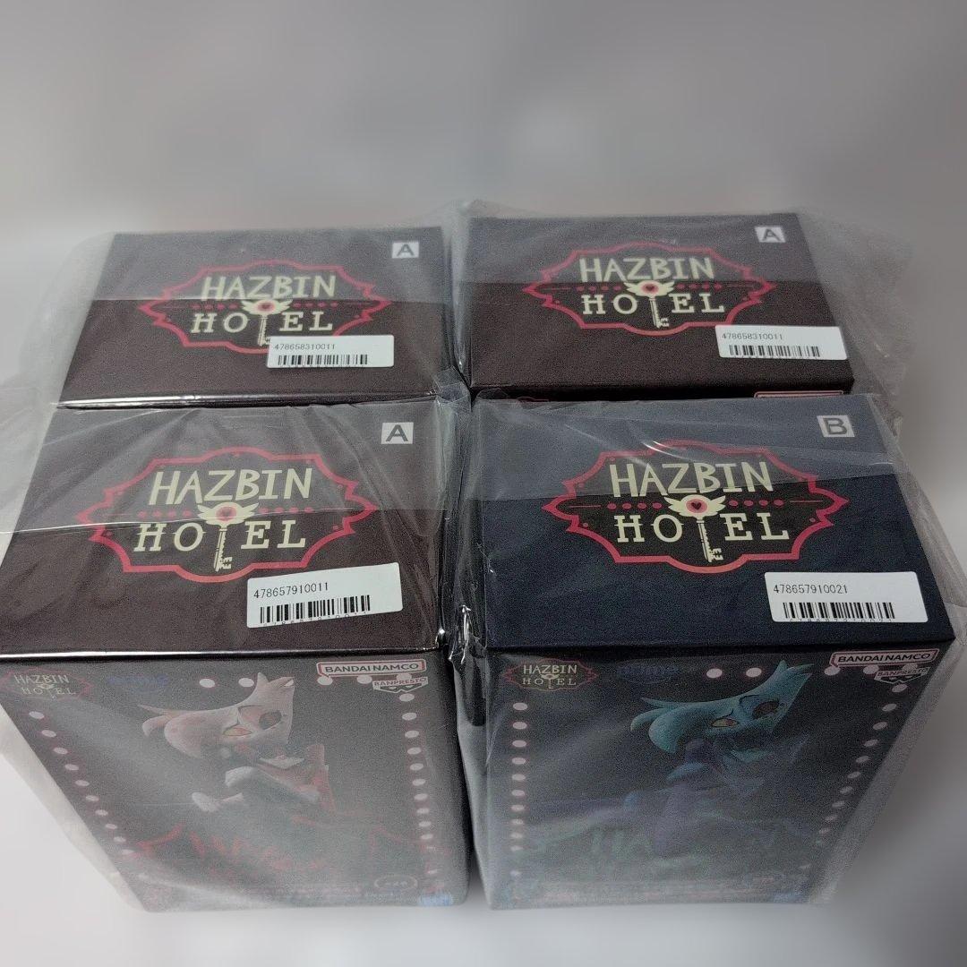 『ハズビン・ホテルへようこそ』 モニタートップフィギュア　４点セット