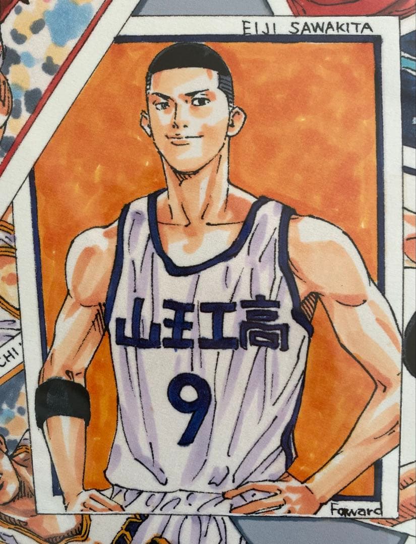 【激レア】スラムダンク　SLAMDUNK ポスター　ジャンプ展　Cタイプ