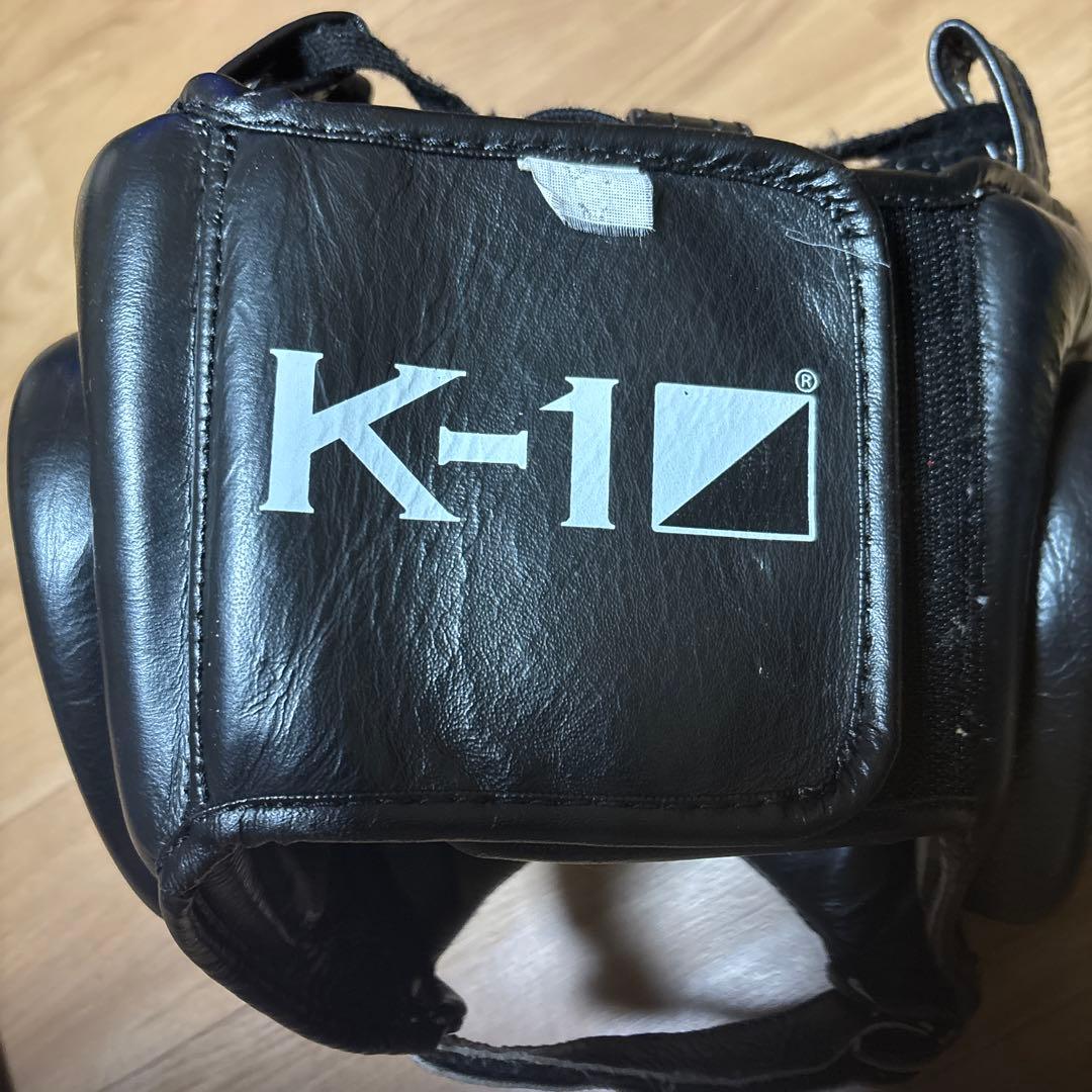 K-1 ブラック ヘッドギア中古品