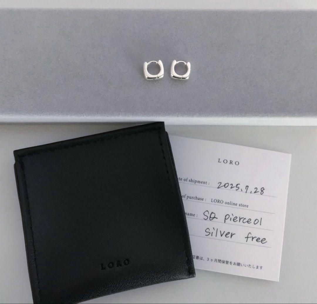 【LORO】こびSQ Pierce 01 silver