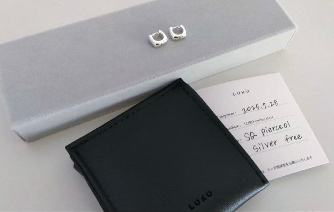 【LORO】こびSQ Pierce 01 silver