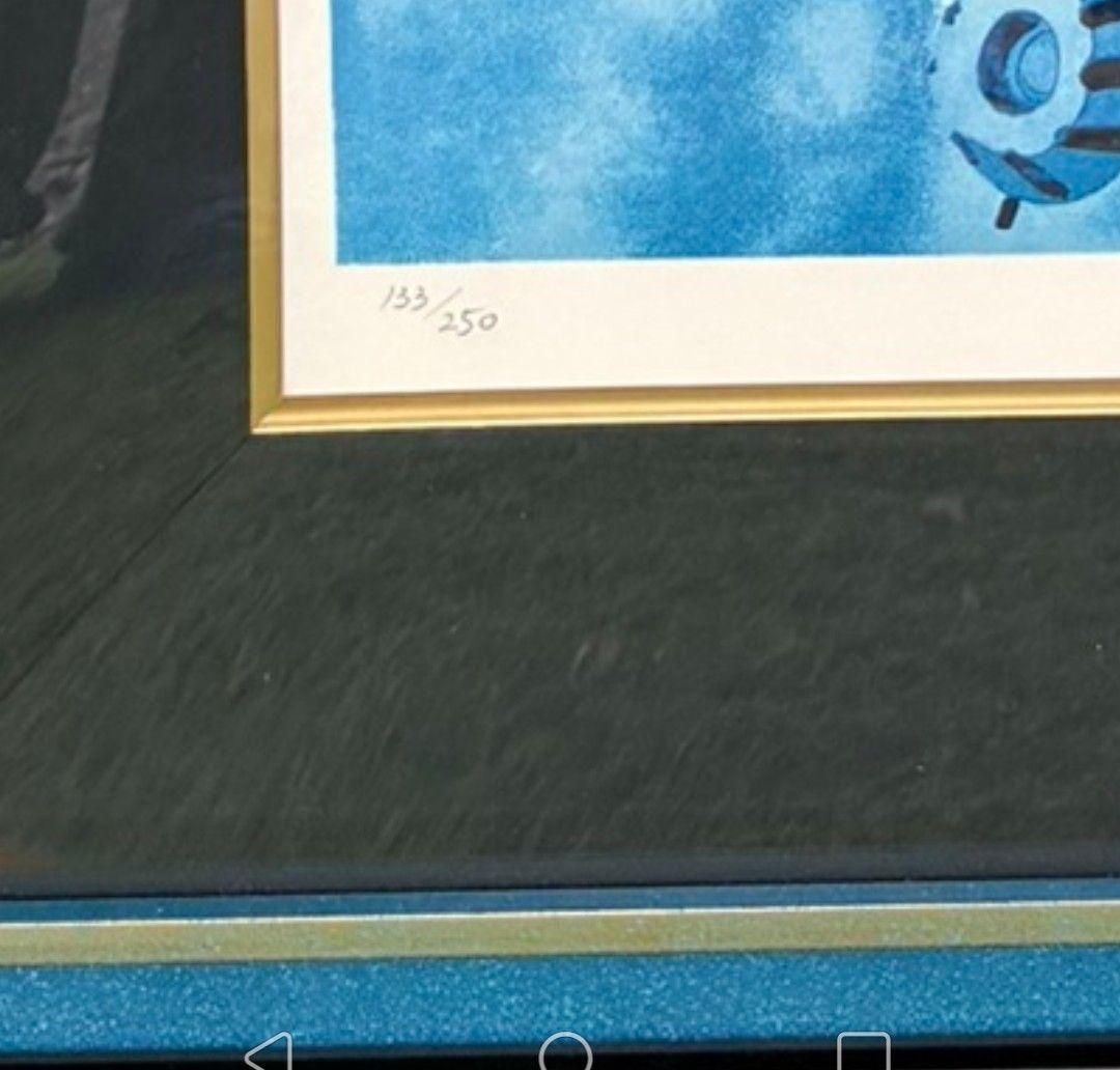 松本零士 シルクスクリーン　宇宙戦艦ヤマト　『古代進』