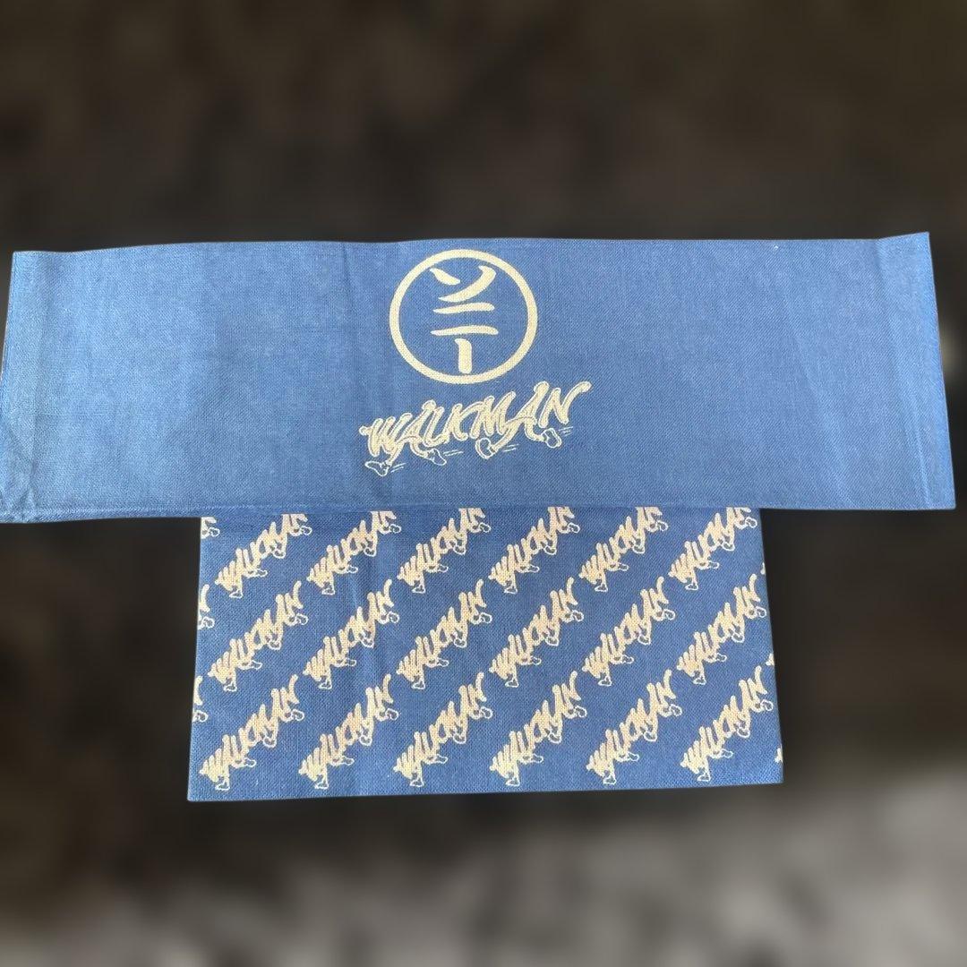 ソニー ウオークマン発売当時 非売品 ハッピ手ぬぐい