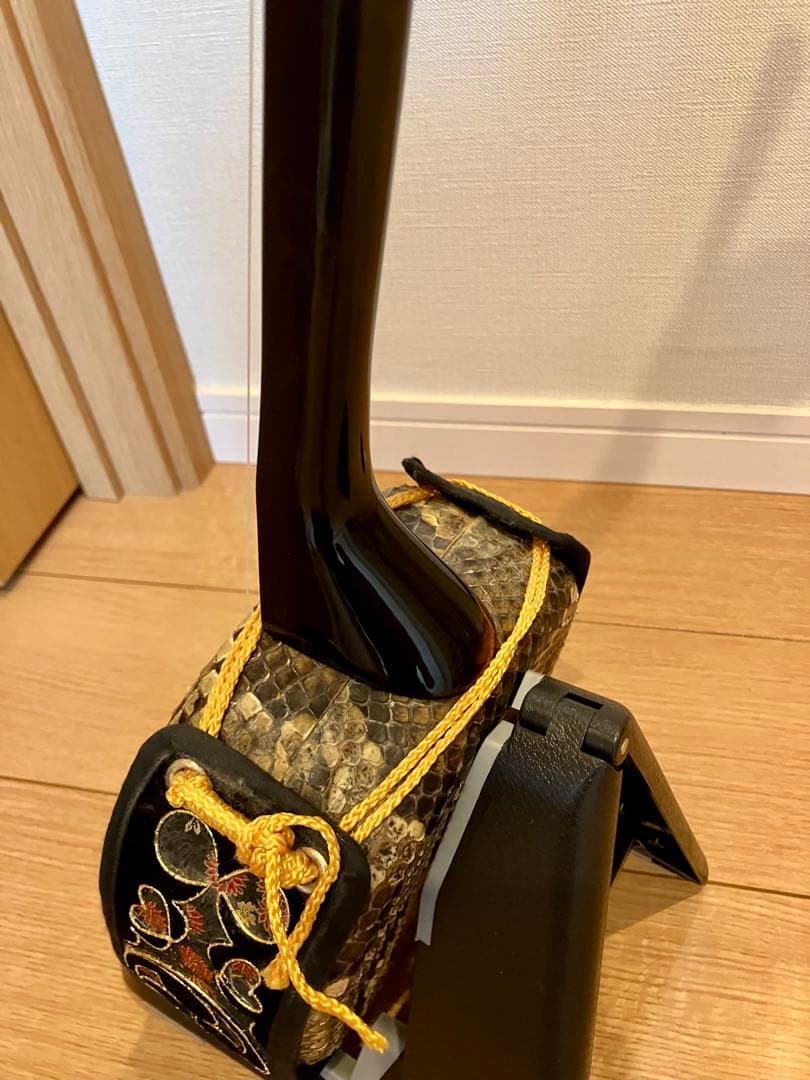 ゴーヤー　三線 八重山黒木 盛嶋開鐘タイプ