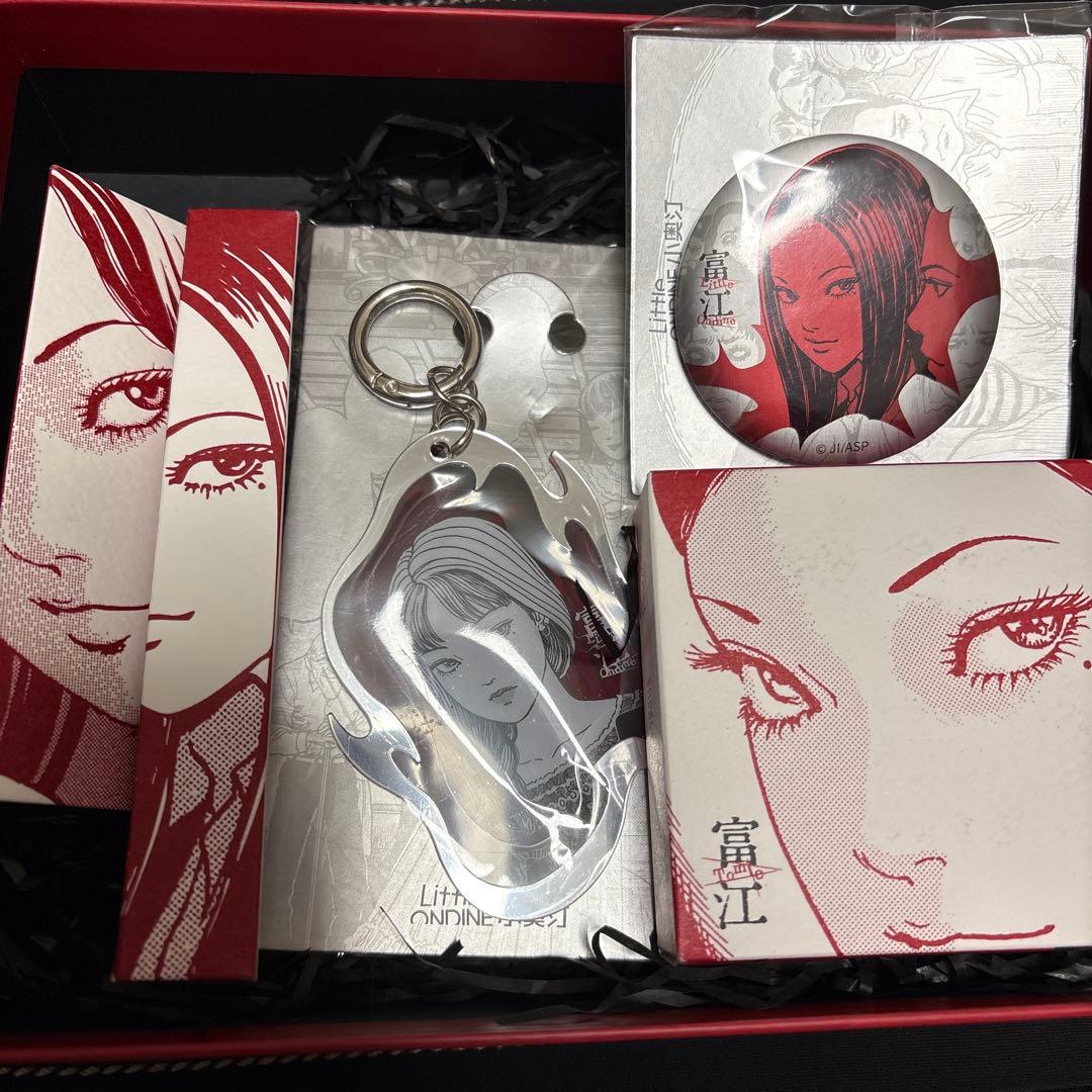 富江　ondine リトルオンディーヌ　コラボ　メイク　伊藤潤ニ　ボックス