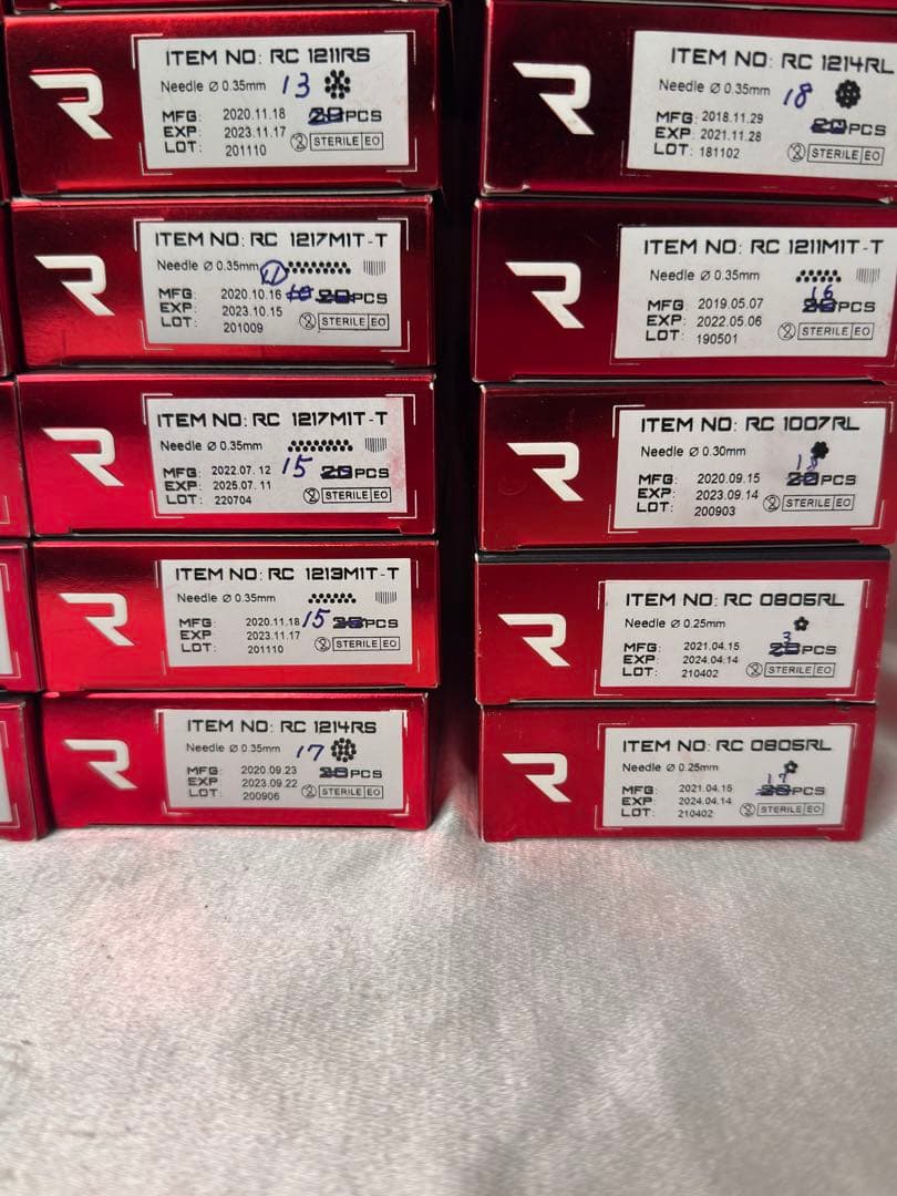 RadicalTattooSupply タトゥーカートリッジ 大量まとめ売り