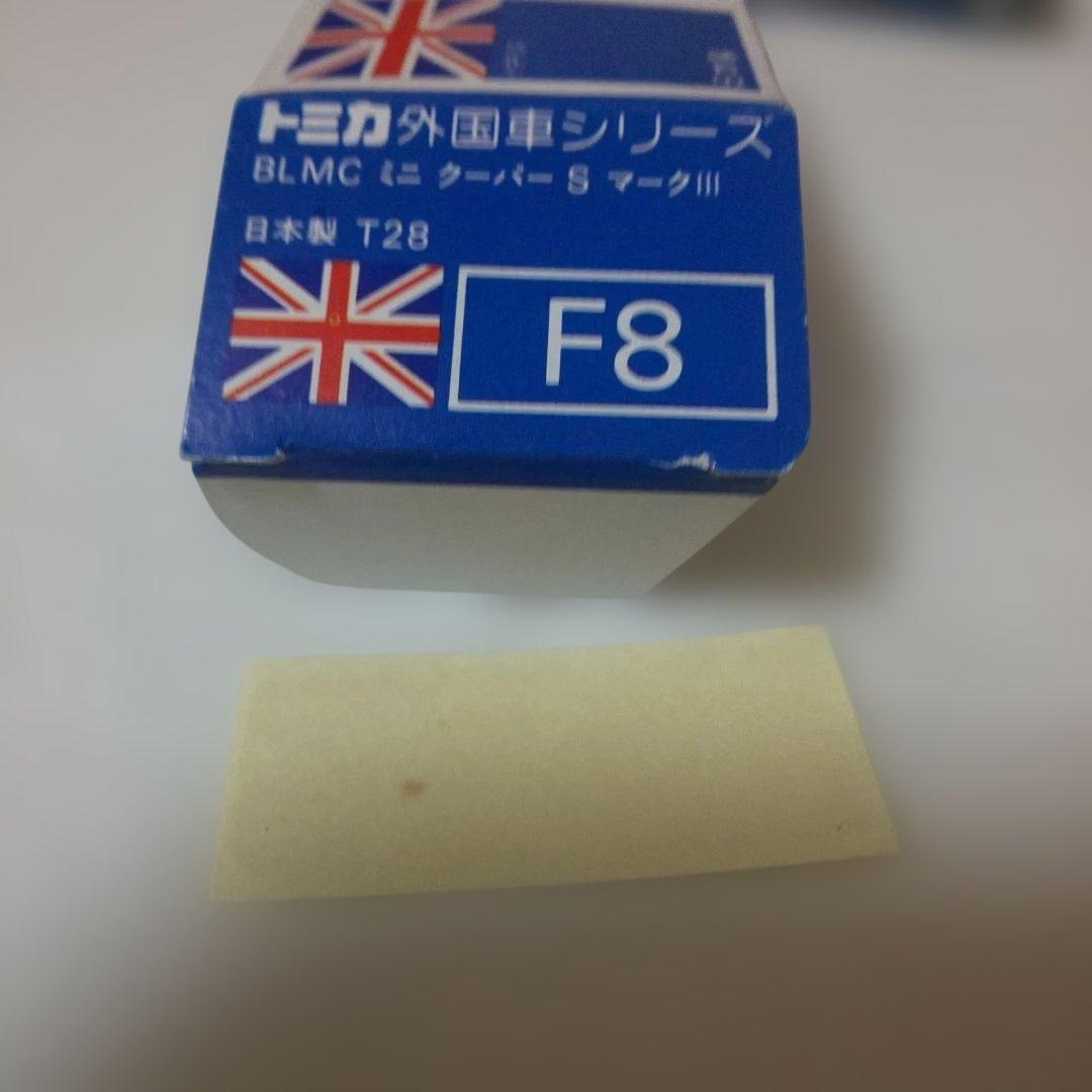 青箱F8BLMC ミニクーパー S マークⅢ クリヤマモケイ