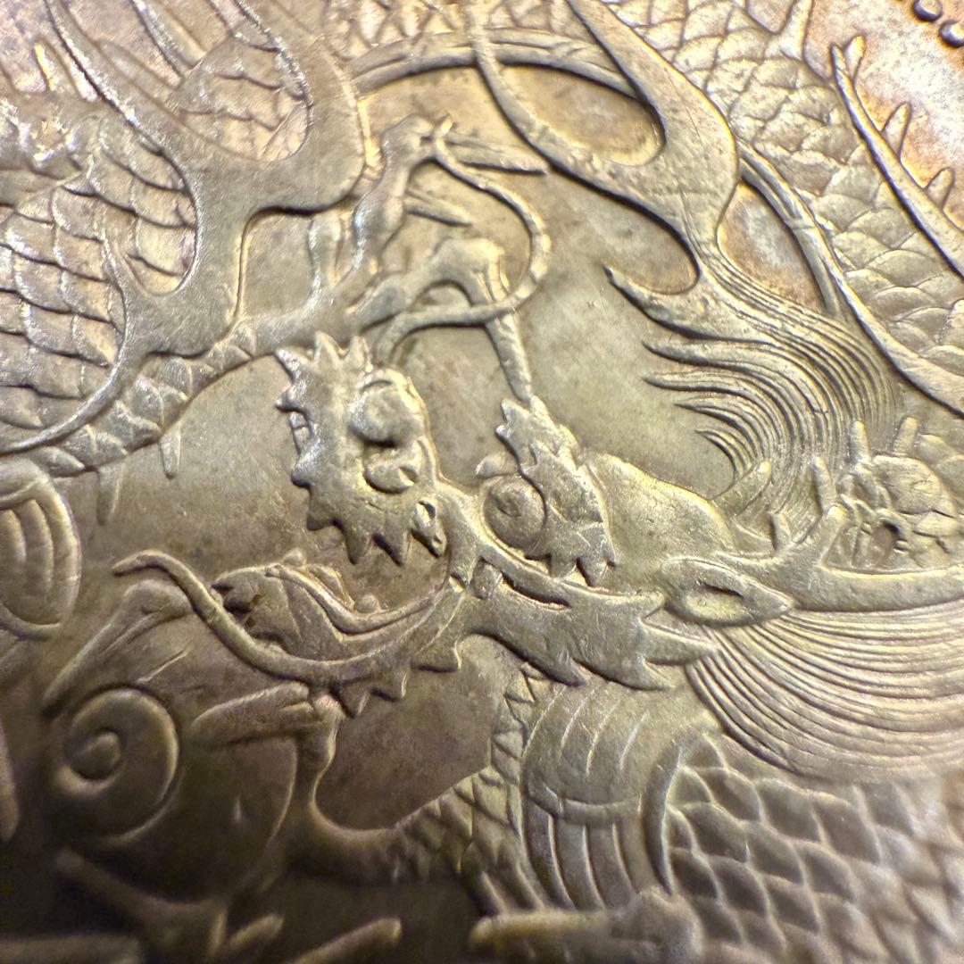 一圓　一円銀貨　明治27年　古銭