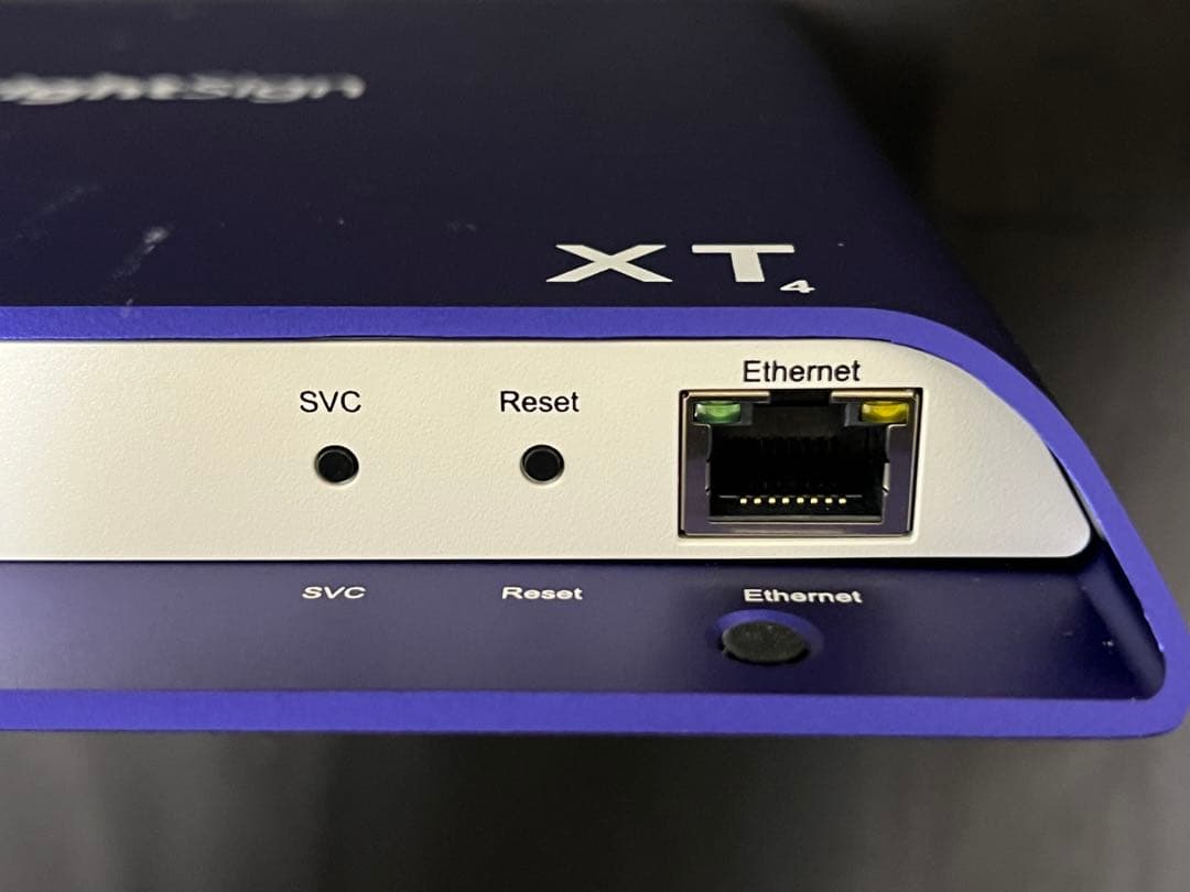 BrightSign XT244 デジタルサイネージプレーヤー 4K USED