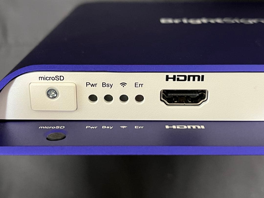 BrightSign XT244 デジタルサイネージプレーヤー 4K USED