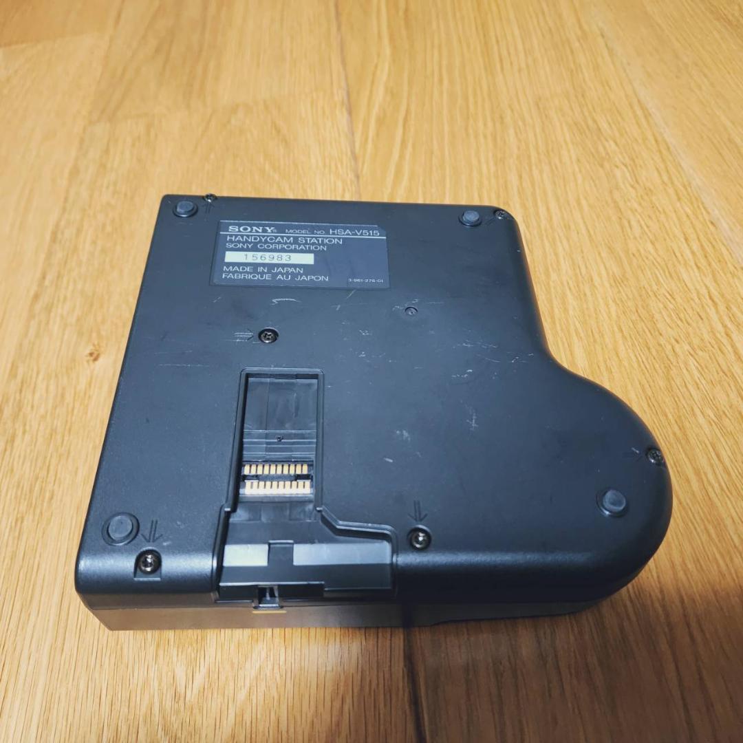 【動作確認済】高画質 SONY Hi8 8ミリ ビデオカメラ クレードル セット