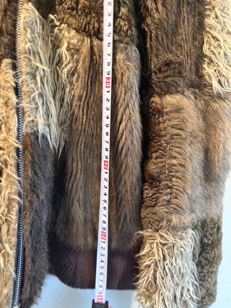 fur zip hoodie パーカー　フーディー　ファー　スナオクワハラ