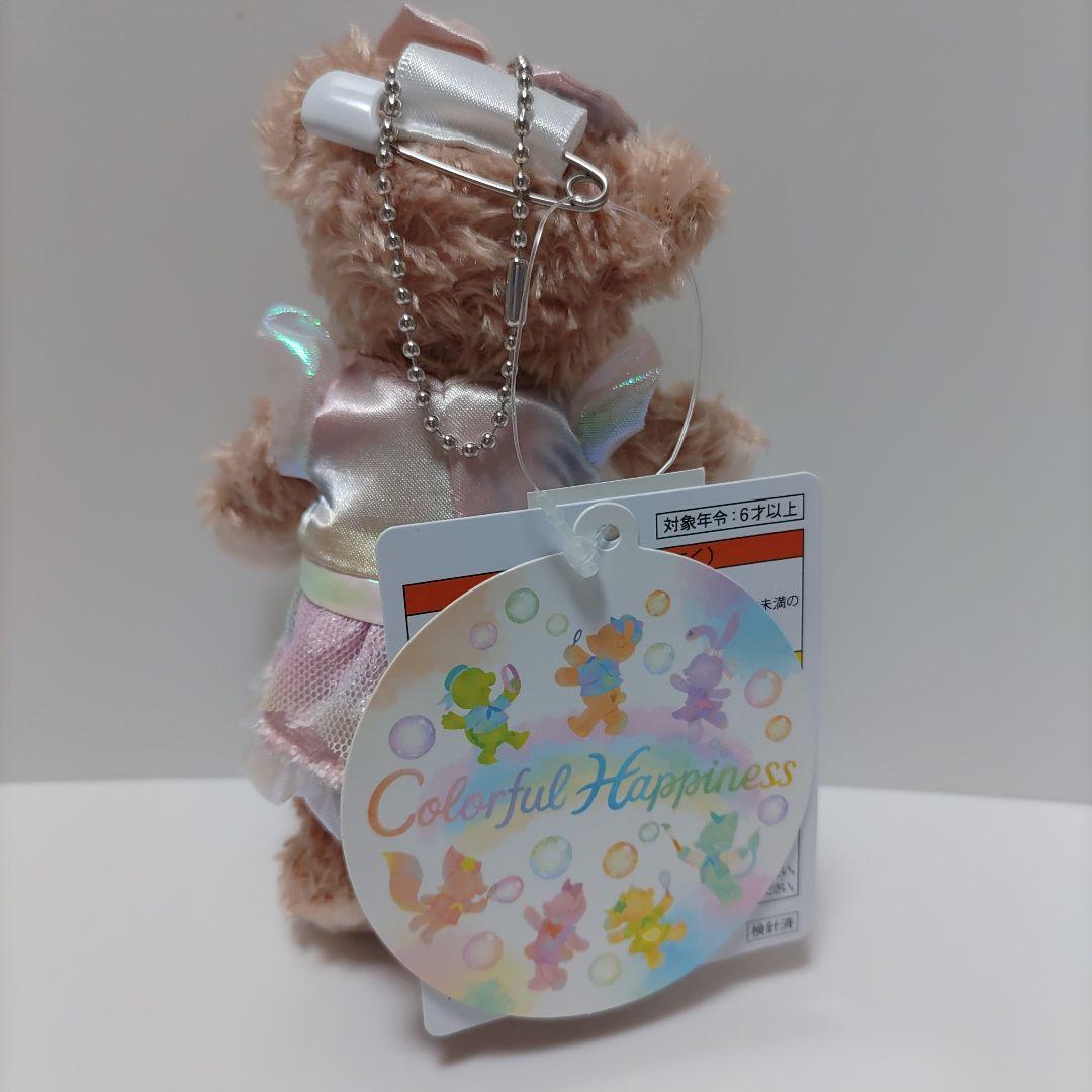 新品未使用 TDS ダッフィー カラフル ハピネス ぬいぐるみ バッジ 5点