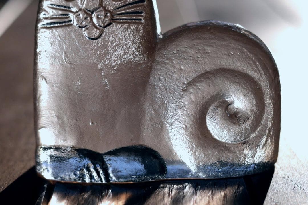 Lisa Larson リサラーソン ガラスオブジェ 猫 31770