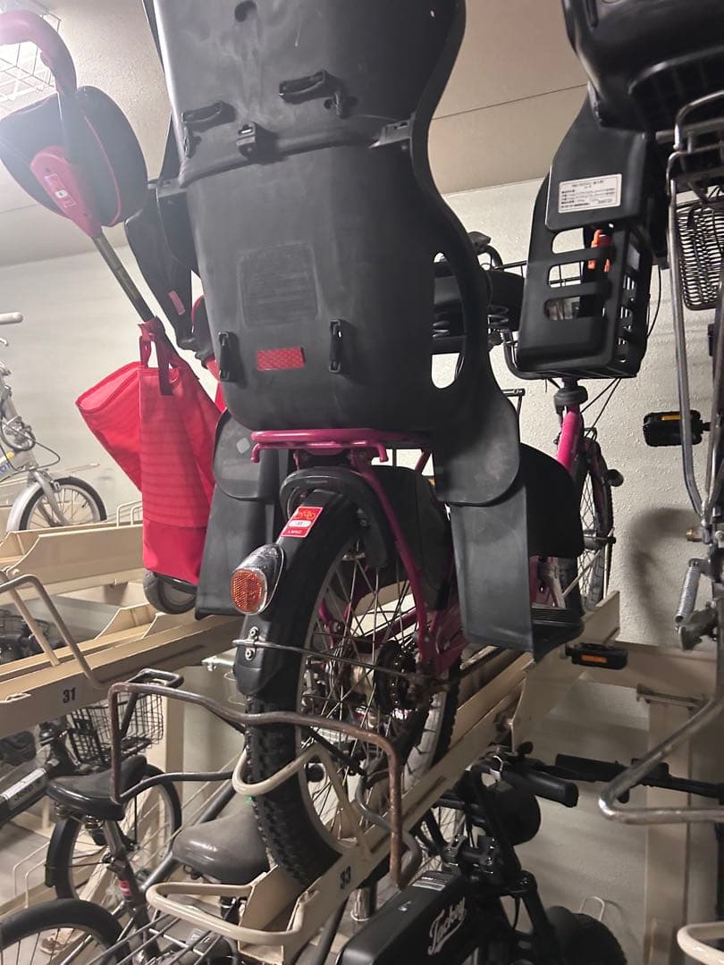 パナソニック　ギュット　ピンク 電動アシスト自転車 チャイルドシート付き