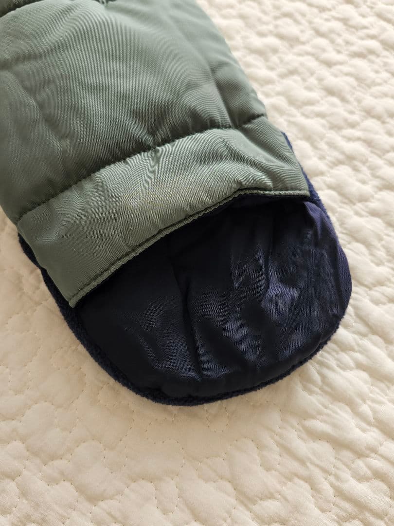 【新品未使用】プチバトー　カバーオール　アウター　12m/74cm　モスグリーン