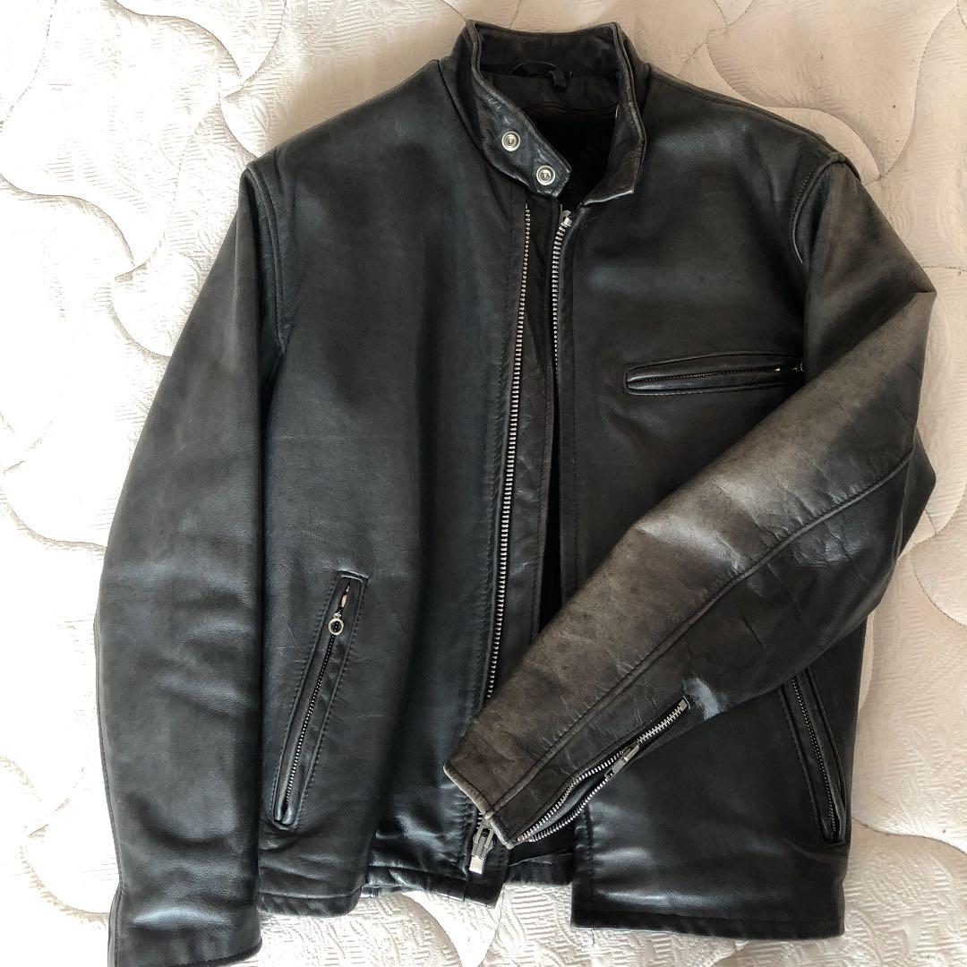 Shoottライダースジャケット インナーボア付