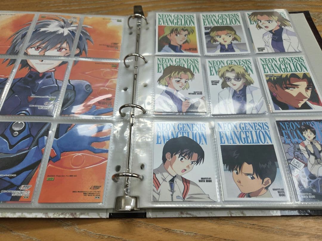 エヴァンゲリオンカードダスマスターズ2集セミコンプリート約１６８枚アルバム付き