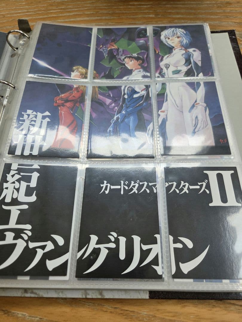 エヴァンゲリオンカードダスマスターズ2集セミコンプリート約１６８枚アルバム付き