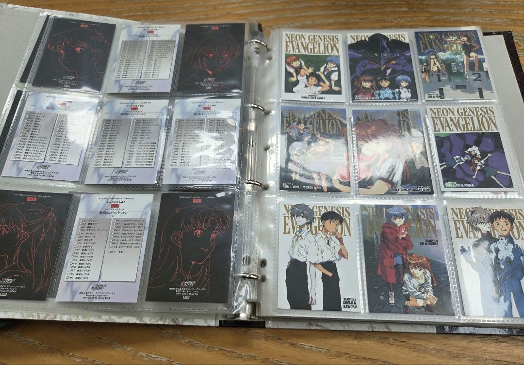 エヴァンゲリオンカードダスマスターズ2集セミコンプリート約１６８枚アルバム付き